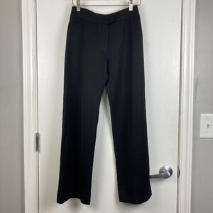Burberry London Women's Black Wool Straight Leg Dress Pants XS !!No Size Tags!!